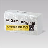 日本本土相模002大号避孕套60mm SAGAMI超薄大码安全套L码12只装