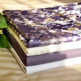 全纯棉床单单件1.5/1.8米床双人 外贸出口原单 60支贡缎印花 纯色