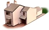 手工DIY 立体组装 益智玩具 迷你建筑 豪华别墅 房屋 3D纸模型