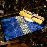 ETO易淘家 限量/欧式奢华丝绒餐垫/隔热垫/布艺配套桌旗桌布餐巾