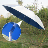 【千艺】钓鱼伞1.8米铝内翻三节三折防风防雨防紫外线铝合金伞杆