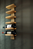 现代简约实木葡萄酒架 创意壁挂红酒架 乡村田园宜家装饰酒架包邮