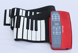 诺艾最新款手卷钢琴88键折叠软钢琴电子琴加厚MIDI键盘带手感包邮
