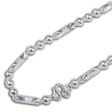 SAYA S990纯银项链 韩版夸张项链饰品佛牌链装饰品 短款锁骨链子