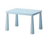 ◆宜家元素◆IKEA 玛莫特 儿童桌(长方形)蓝色粉色◆宜家代购