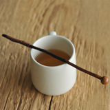 zakka 杂货 日式天然树枝楠木咖啡搅拌棒 创意餐具 环保咖啡棒勺