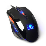 新盟 曼巴蛇 XM-M398 蓝光 有线游戏鼠标 电竞鼠标 六键电脑鼠标