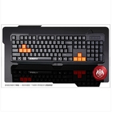 黑爵战神X1 有线游戏键盘 防水台式电脑键盘 USB键盘 高性价比
