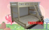 加大木料 1.2米双层床 上下床 实木上下床 上下铺儿童床子母床
