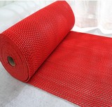 卫生间防水防滑垫垫s型镂空网格可裁剪红色塑料pvc耐磨地地毯