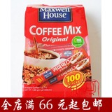 包邮 原装进口韩国麦斯威尔三合一咖啡100条1.2kg 速溶咖啡 正品