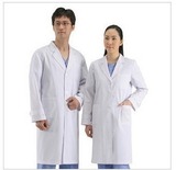 标准医生服男女长袖护士服医师服实验服工作服白大褂有大码白大衣