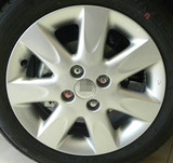 14寸原装款日产玛驰轮毂改装汽车铝合金钢圈胎铃