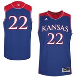 美国NCAA代购 堪萨斯大学 威金斯 REP 球迷版 球衣 篮球服