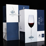 德国肖特SCHOTT水晶红酒杯两只手提礼盒 礼袋品牌包装盒 收纳盒