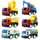 环奇正品工程车惯性车挖土机儿童玩具车回力车汽车货车宝宝礼物