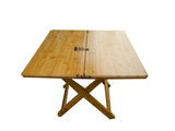 小户型正方形方桌家用吃饭小桌子 实木简易折叠吃饭桌餐桌竹桌子