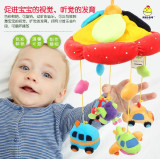 35曲 韩国床铃汽车飞机音乐旋转婴儿床上挂件宝宝玩具0-1岁礼盒装
