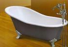 德国进口AA釉料贵妃独立式浴缸1.7米智洁玻化釉搪瓷铸铁浴缸1.7米