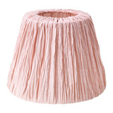 IKEA宜家代购 汉斯塔 灯罩 布艺装饰灯罩 粉红色 小号 台灯用