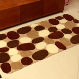 现代简约进门地毯地垫 可裁剪鹅卵石欧式玄关防滑门垫脚垫子包邮