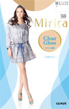 正品代购日本GUNZE郡是Mirica隐约光泽高透明 素肌薄透连裤丝袜