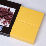 tapoo烘焙巧克力原料大板手工diy自制火锅砖代可可脂1000克柠檬黄