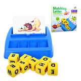 益智玩具桌面游戏字母搭配拼单词快乐学英语早教教具亲子互动