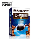 【天猫超市】苏卡咖啡蓝山咖啡三合一速溶咖啡150g10条盒装醇香浓