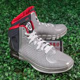 Adidas D ROSE罗斯四代4场上款铝灰黑G67398男子篮球鞋现货特价