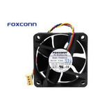 FOXCONN 富士康 6025 6CM 6厘米 4线双滚珠PWM温控静音散热风扇