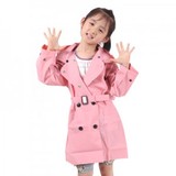 韩版可爱幼儿童中长款雨衣女童宝宝雨披户外小孩学生带袖斗篷水衣