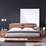 新红阳品牌家具双人床1.8米特价简约板式高箱储物床1米8实木颗粒