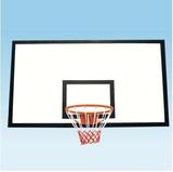 厂家直销体育用品户外比赛复合材料篮板玻璃钢篮球板室外标准篮板