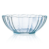 弓箭乐美雅钢化玻璃碗 沙拉碗玻璃 色拉碗大号汤碗23cm单只装