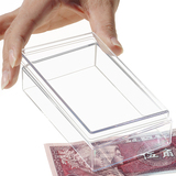 透明塑料盒子长方形小盒子包装盒收纳盒收藏盒标本盒展示盒天地盖