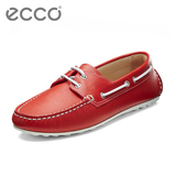 ECCO爱步简约舒适正装女鞋 平跟套脚豆豆女鞋单鞋 昆诺 341603