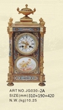 景泰蓝钟表座钟机械钟表铸铜钟古典工艺钟表家装摆设创艺钟欧式钟