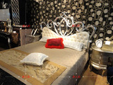 可定制欧式实木双人床 酒店别墅高端卧室家具设计师家具新古典床