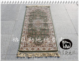 正品土耳其高档真丝床边飘窗走廊地毯手感细腻波斯风格0.8*1.6米