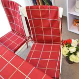 红格子 椅垫椅套套装 椅垫坐垫 椅垫子 家用餐椅 美臀 新款 人气