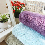 外贸新款素色慢回弹高档地毯浴室防滑垫脚垫吸水地垫防水单色加厚