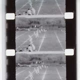 早期 7寸 16mm毫米 黑白无声 电影胶片拷贝 双齿孔 橄榄球赛