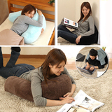 办公室床头舒适坐垫实用护理靠垫汽车腰垫沙发椅子三角靠垫抱枕