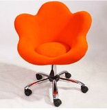 创意花朵椅梅花椅化妆椅美甲休闲吧台椅学生电脑椅职员椅懒人沙发
