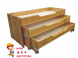 特价幼儿园儿童香杉木组合三层推拉床宝宝木制可重叠床实木多层床