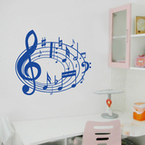 学校教室布置墙贴壁贴音乐符号儿童房创意照片房间装饰卧室背景墙