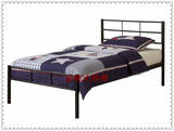特价欧式铁艺床铁床单人床儿童床架1.2米宜家简约床 钢管床架包邮