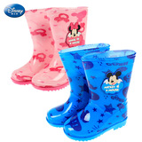 宝宝雨靴儿童雨鞋男女童幼儿迪士尼小孩水鞋大小童水鞋防滑 耐磨