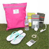 法蒂希 韩国Ashop旅行防水便携式鞋袋 手提衣物鞋子收纳袋整理袋